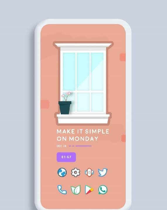 Color Line Icon Pack – color lines on white icons screenshot 2