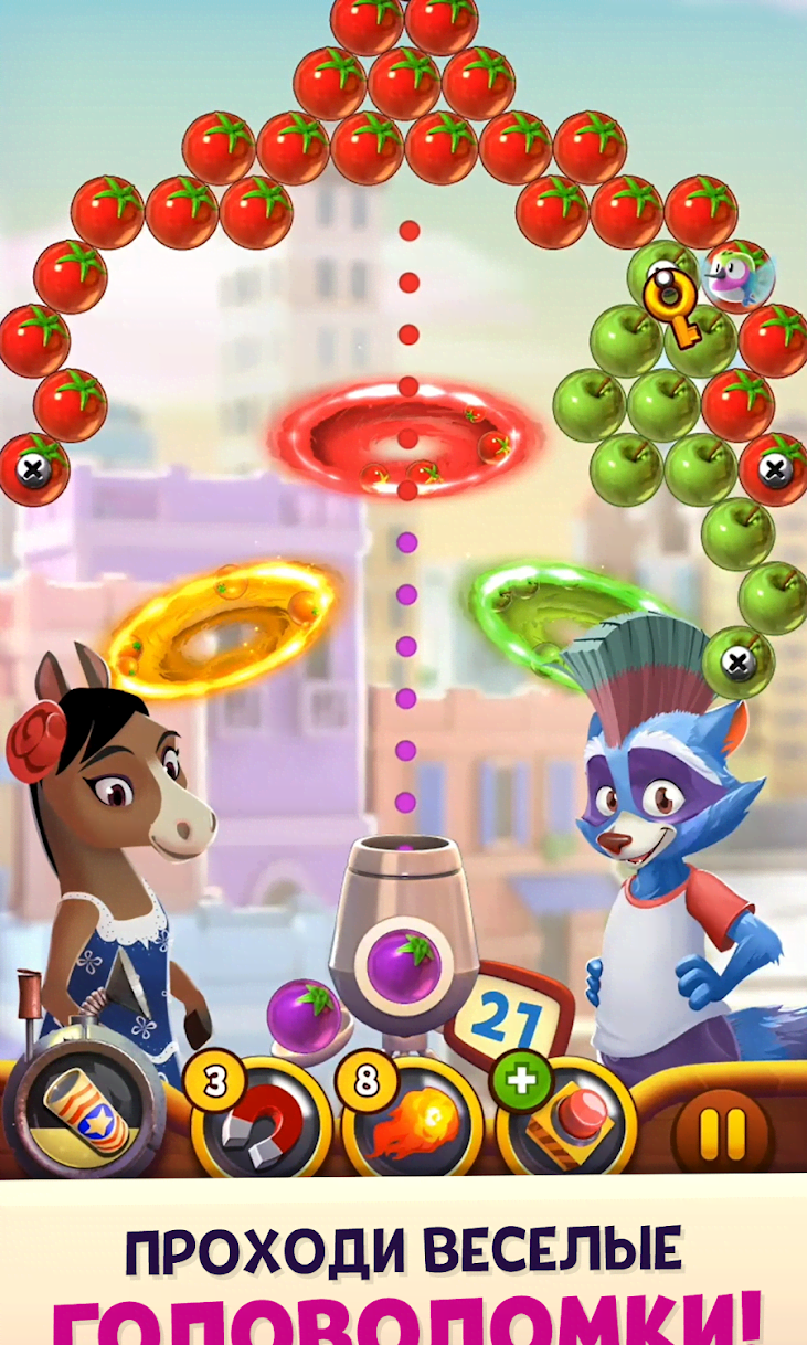 Bubble Island 2 - Pop Shooter & Puzzle Game screenshot 2