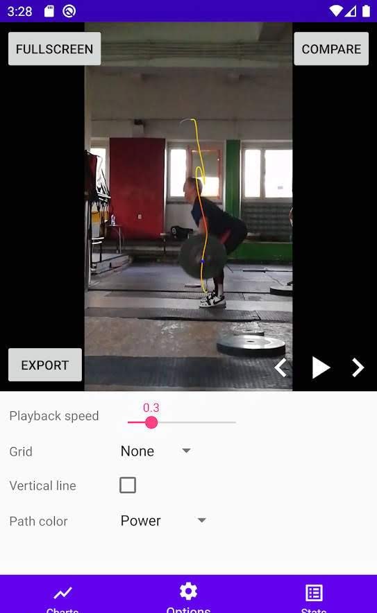 WL Analysis - Barbell Path Tracker screenshot 4