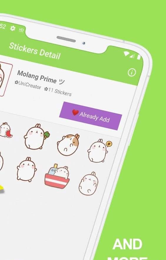 Molang Stickers screenshot 3