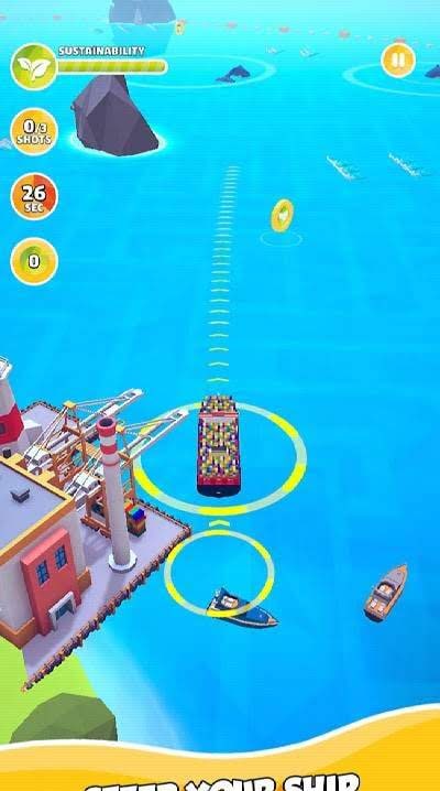 The Sea Rider - Steer the Ship and Save the Nature screenshot 2