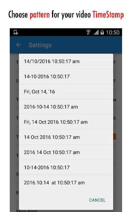 Video Timestamp screenshot 3