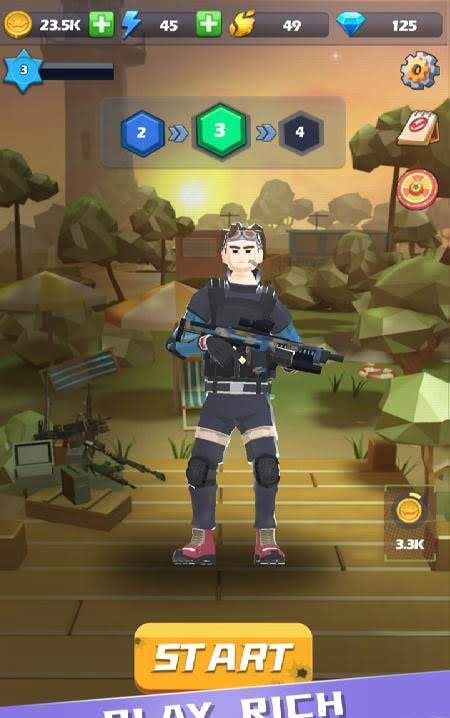 Crazy Zombie - Rapid Shooting screenshot 1