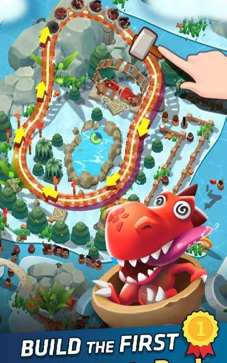 Idle Prehistoric Park - Theme Park Tycoon gameplay screenshot 1