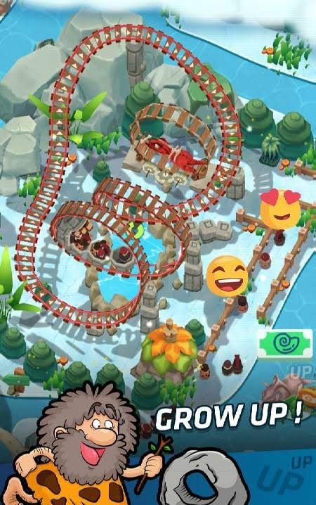 Idle Prehistoric Park - Theme Park Tycoon gameplay screenshot 2