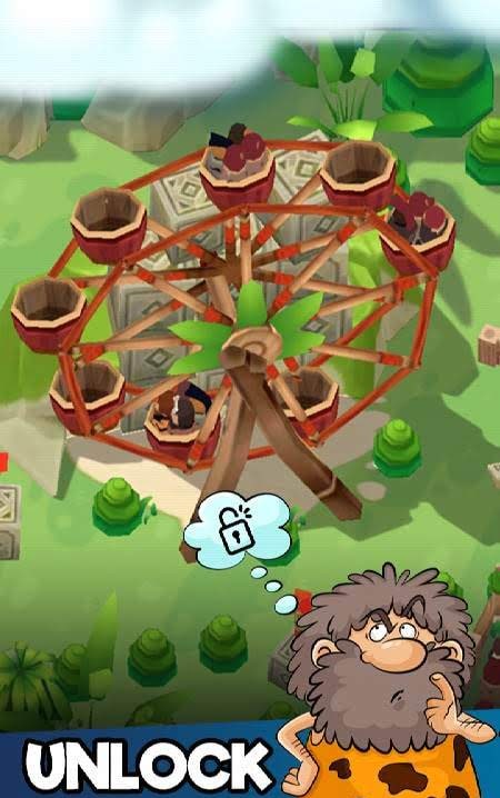 Idle Prehistoric Park - Theme Park Tycoon gameplay screenshot 4
