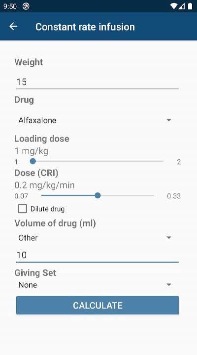 Vet Calculator Plus screenshot 3