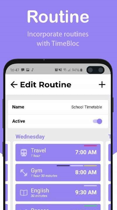 TimeBloc - Time Block, Plan, Organize & Schedule screenshot 2