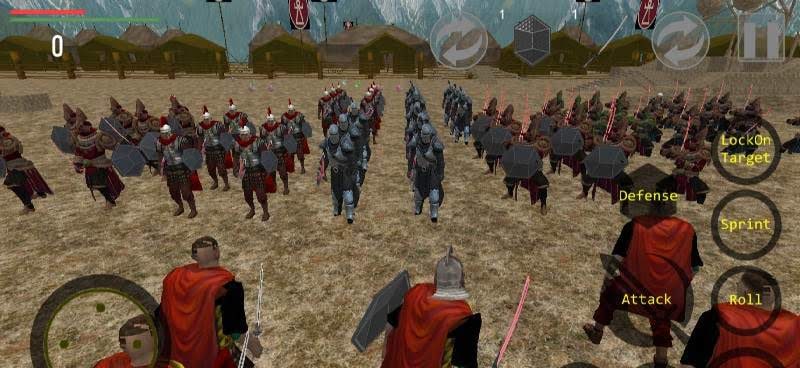 Spartacus Gladiator: Roman Arena Hero Clash screenshot 2