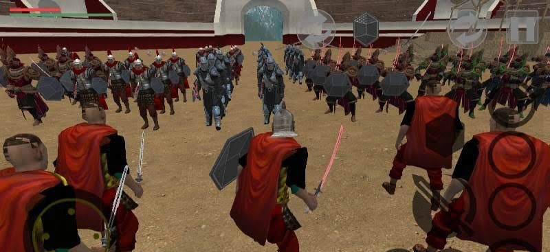 Spartacus Gladiator: Roman Arena Hero Clash screenshot 1