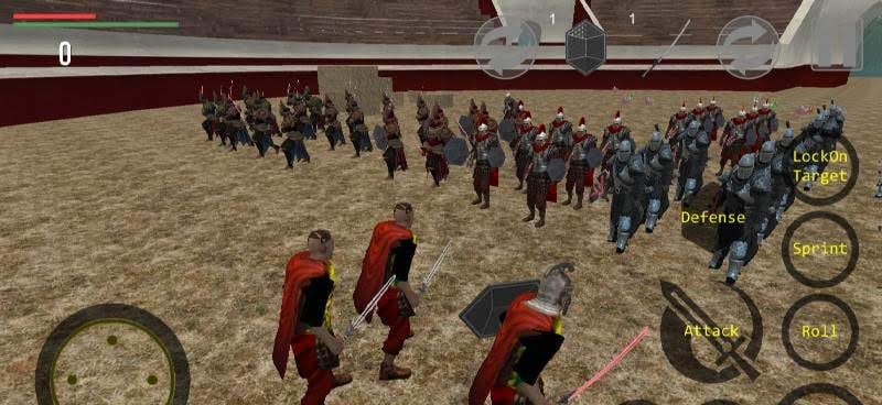 Spartacus Gladiator: Roman Arena Hero Clash screenshot 4