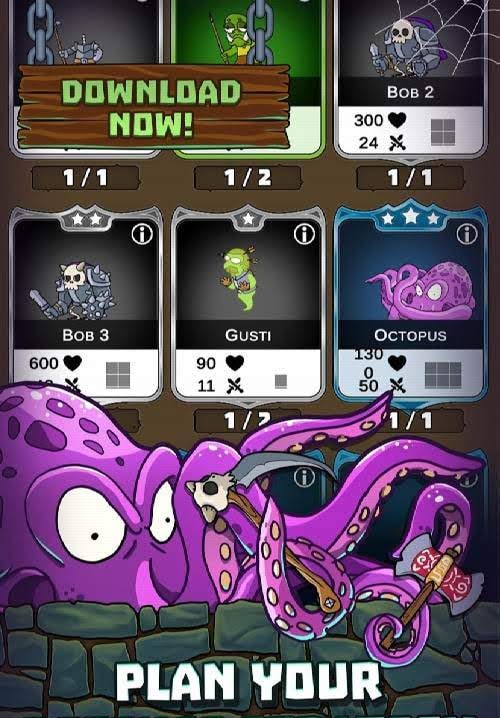 Idle Dungeon Heroes gameplay screenshot 2