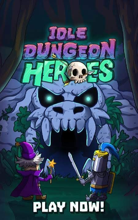 Idle Dungeon Heroes gameplay screenshot 1
