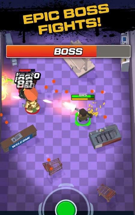 Zombite - Fight Zombies and Become the Hero combat scene