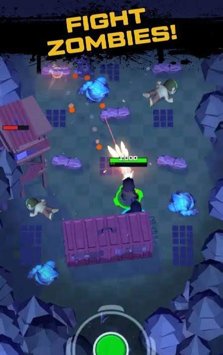 Zombite - Fight Zombies and Become the Hero game interface