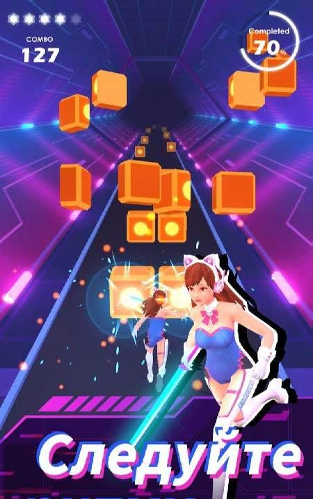 Beat Sword - Rhythm Game screenshot 4
