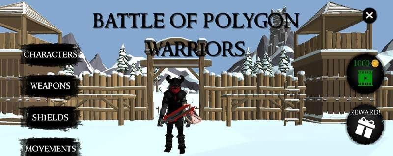 Battle of Polygon – Action RPG Warrior Games screenshot 1