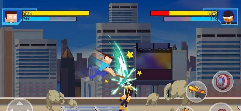 Stick Super: Hero - Strike Fight for heroes legend screenshot 4