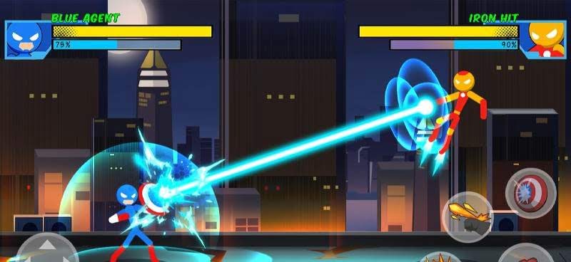 Stick Super: Hero - Strike Fight for heroes legend screenshot 1