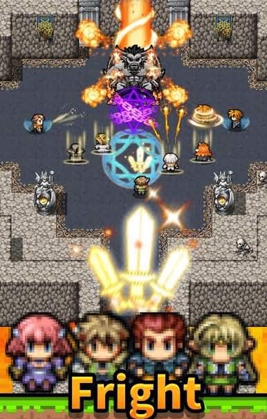 Idle Knights - Merge & Idle RPG gameplay screenshot 3