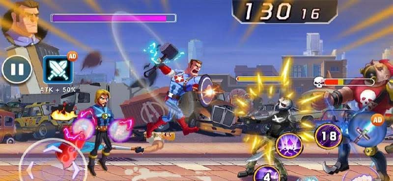 Captain Revenge - Fight Superheroes screenshot 1