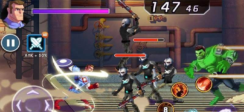 Captain Revenge - Fight Superheroes screenshot 4