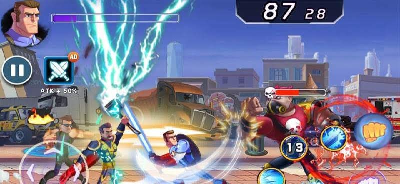 Captain Revenge - Fight Superheroes screenshot 2
