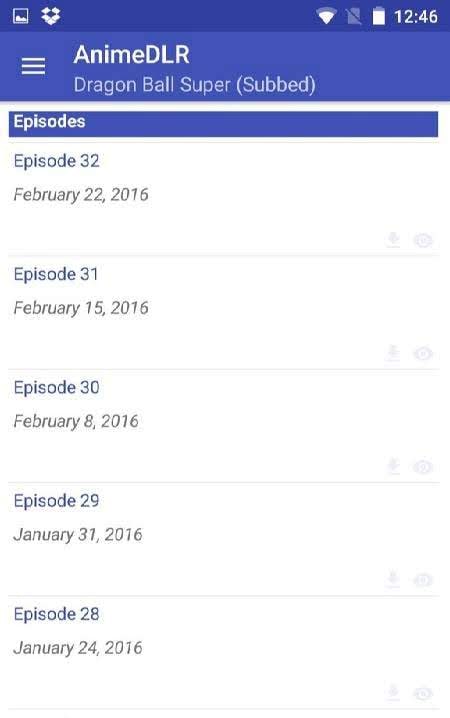 AnimeDLR screenshot 1