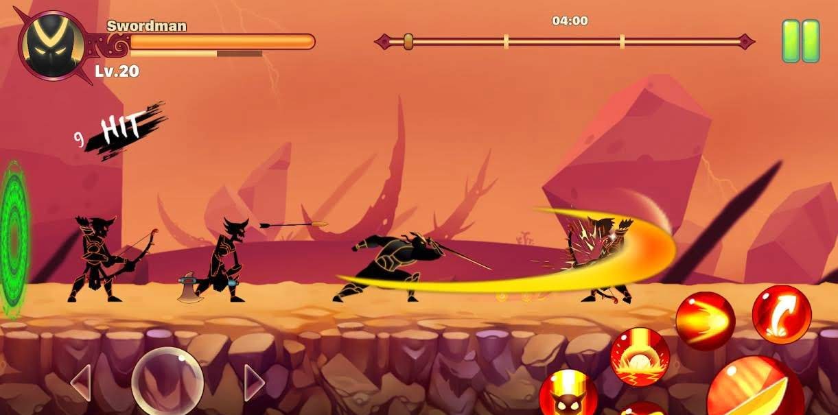 Stickman Ninja: Legends Warrior - Shadow Game RPG screenshot 3