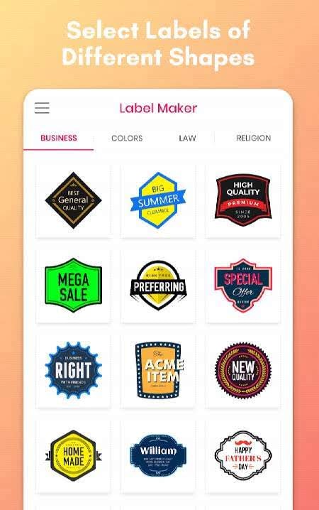 Label Maker & Creator: Best Label Maker Templates screenshot 3