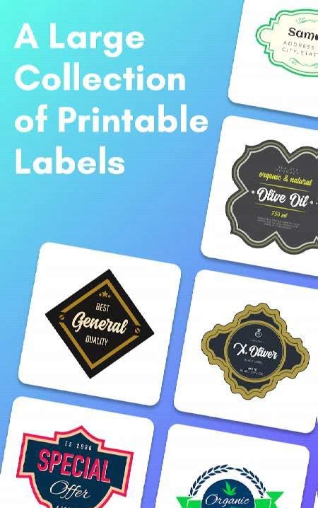 Label Maker & Creator: Best Label Maker Templates screenshot 1