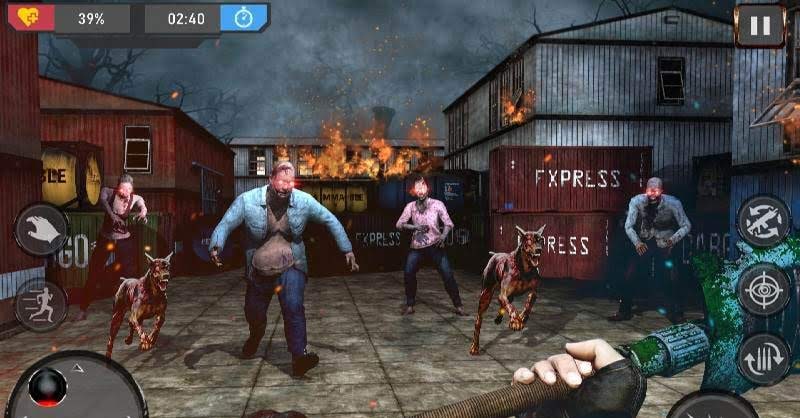 Zombie! Dying Island - Survival gameplay screenshot 4
