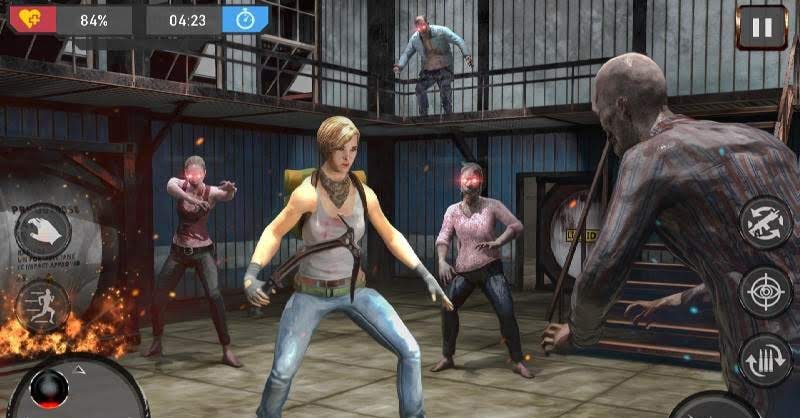 Zombie! Dying Island - Survival gameplay screenshot 3