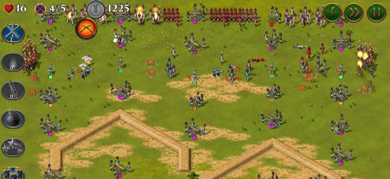 1812. Napoleon Wars Premium TD Tower Defense game screenshot 1