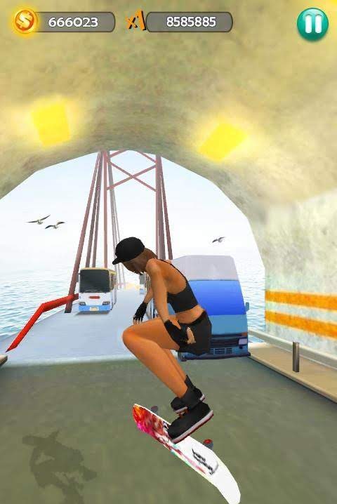 Hoverboard Surfers 3D screenshot 3