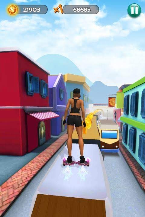 Hoverboard Surfers 3D screenshot 1
