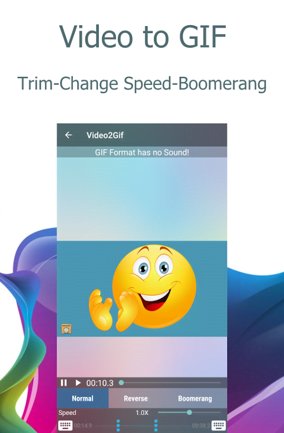 Video2me: GIF Maker & Video Editor screenshot 3