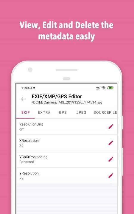 ExifTool - View and Edit Photo and Video Metadata screenshot 3