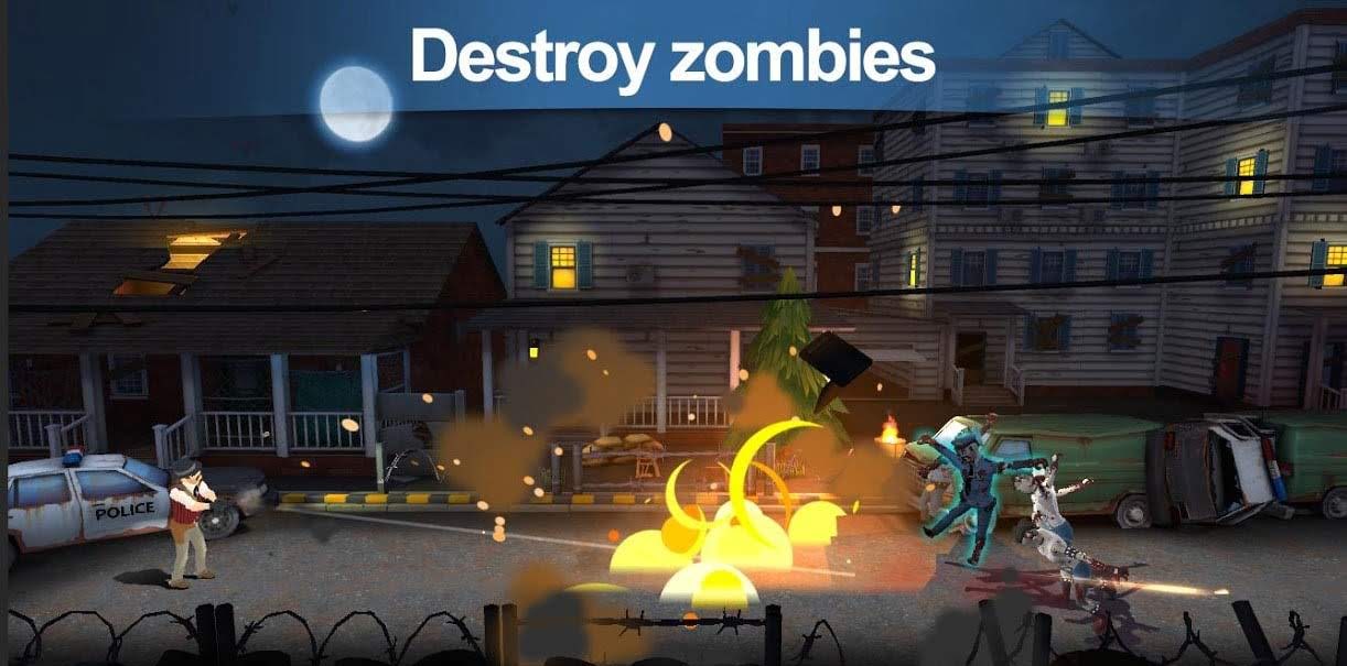 Zombie Shooter-Walking World - Screenshot 4