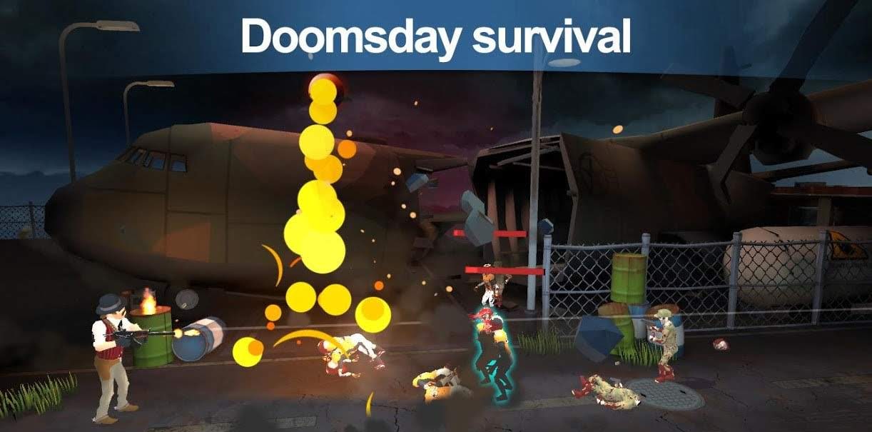 Zombie Shooter-Walking World - Screenshot 1