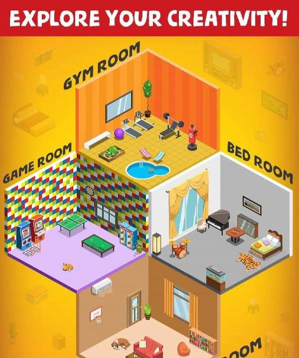 My Room Design - Home Decorating & Decoration Game screenshot 2