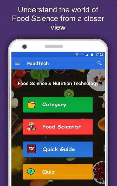 Food Science & Nutrition Technology - Food Tech screenshot 1