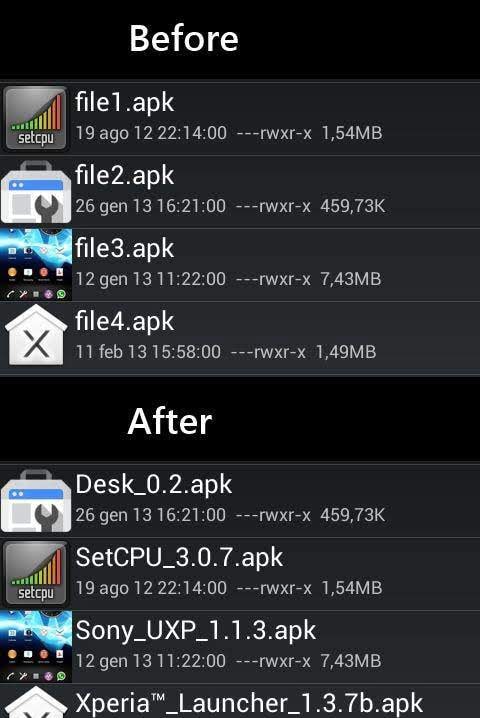 ApkRenamer Pro screenshot 3