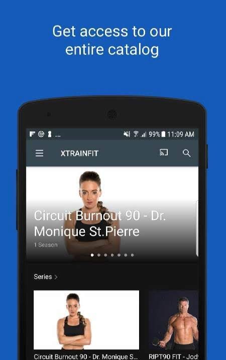 XTRAINFIT screenshot 2