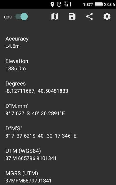 Coordinate Converter Plus interface preview