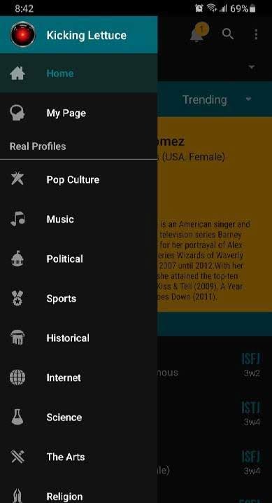 Personality Database: Real & Fictional People screenshot 2
