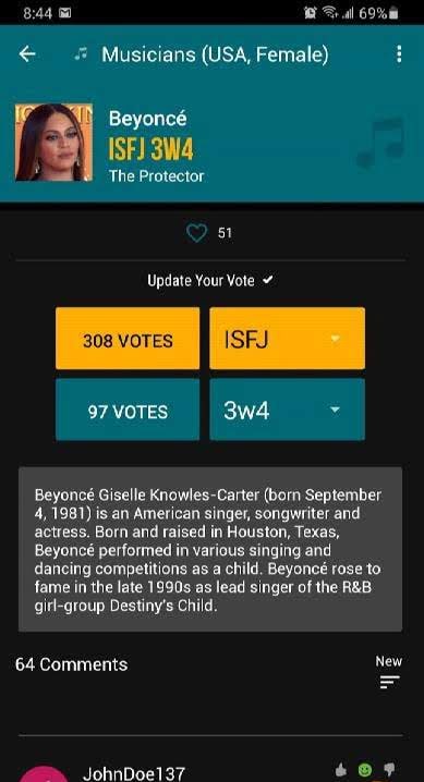 Personality Database: Real & Fictional People screenshot 3