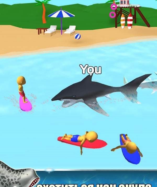 Shark Attack gameplay screenshot 2