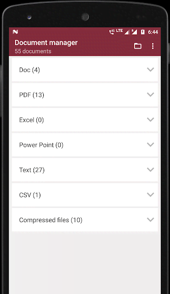 Document Manager - Document Organizer screenshot 1