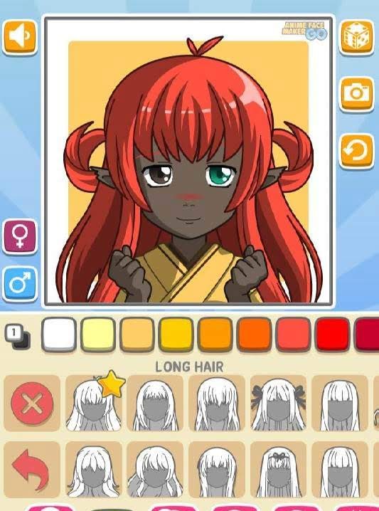 Anime Face Maker GO screenshot 3